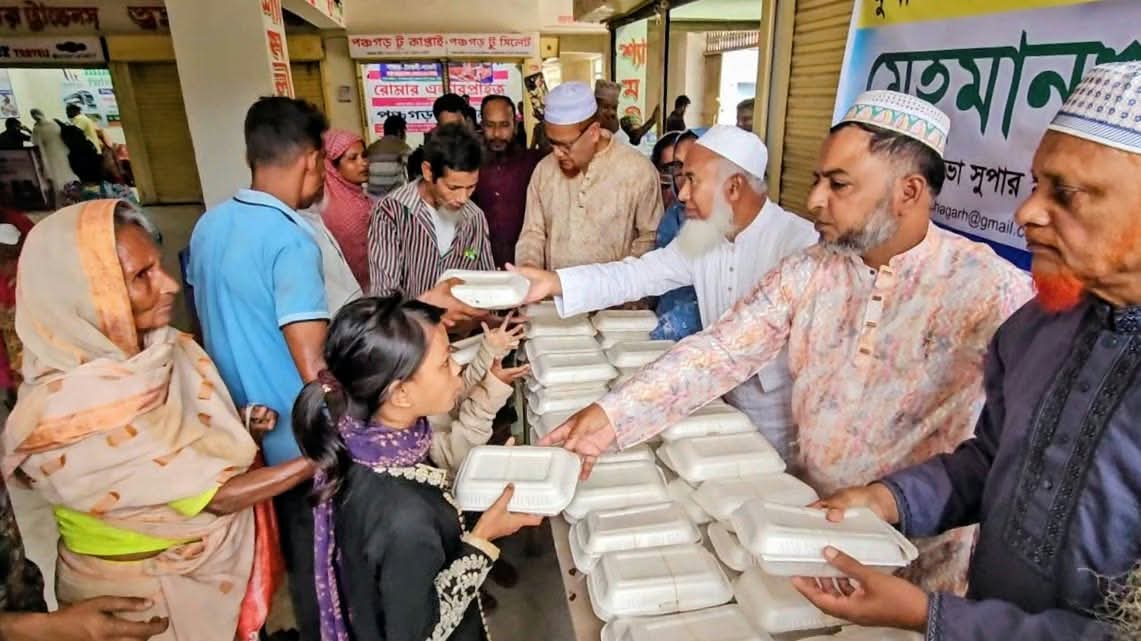 পঞ্চগড়ে চালু হলো ‘মেহমানখানা’, প্রতি শুক্রবার অসহায় মানুষের জন্য বিনা মূল্যে খাবার